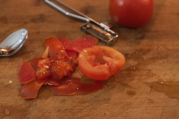 tomaten aushüllen