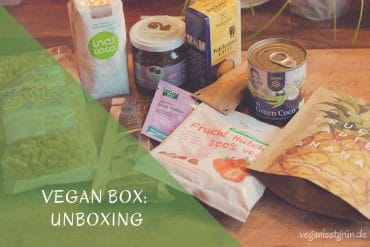vegan box glutenfrei unboxing