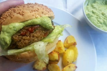Quinoa Burger vegan
