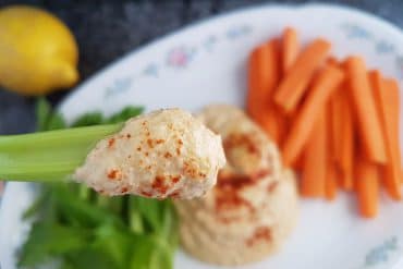 Zucchini-Hummus vegan, glutenfrei und rohkost
