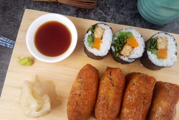 Vegane Inari Sushi