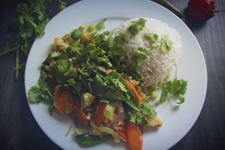 Buntes Wok-Gemüse vegan &amp; glutenfrei | Vegane Rezepte