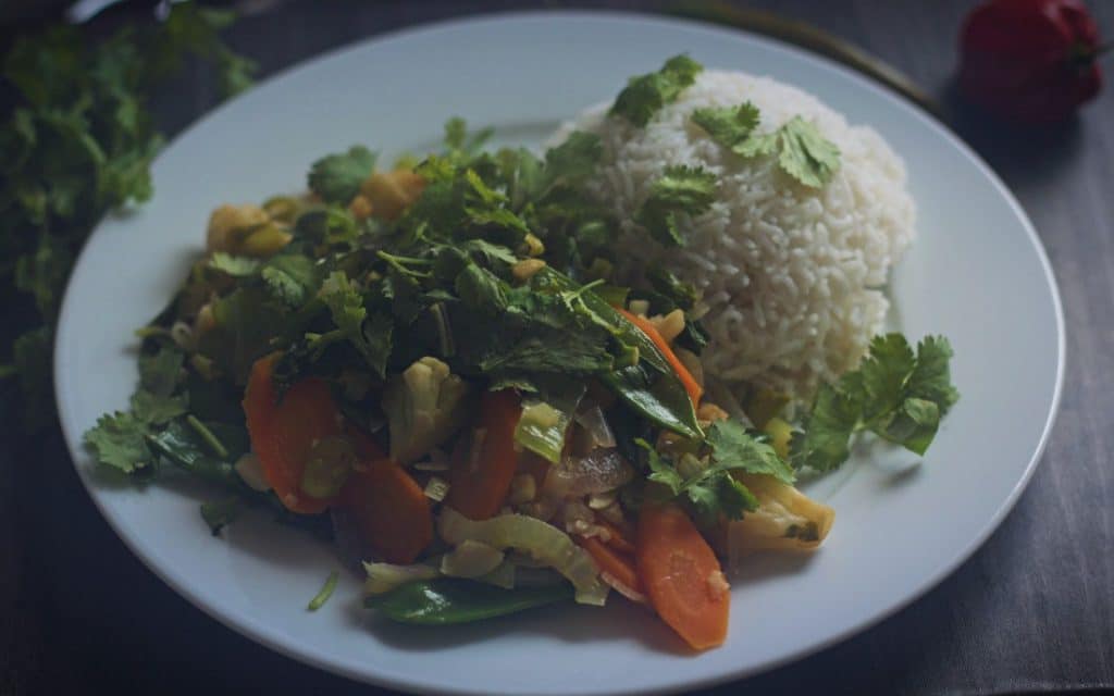 Buntes Wok-Gemüse vegan &amp; glutenfrei | Vegane Rezepte