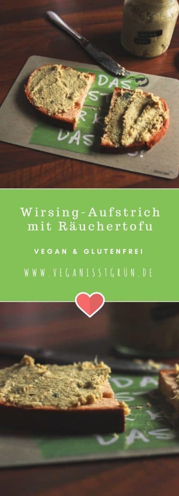 Wirsing-Aufstrich mit Räuchertofu vegan & glutenfrei